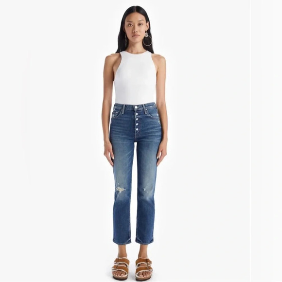 MOTHER Denim - Mother Jeans - The Pixie Tomcat Ankle Jeans Size 26